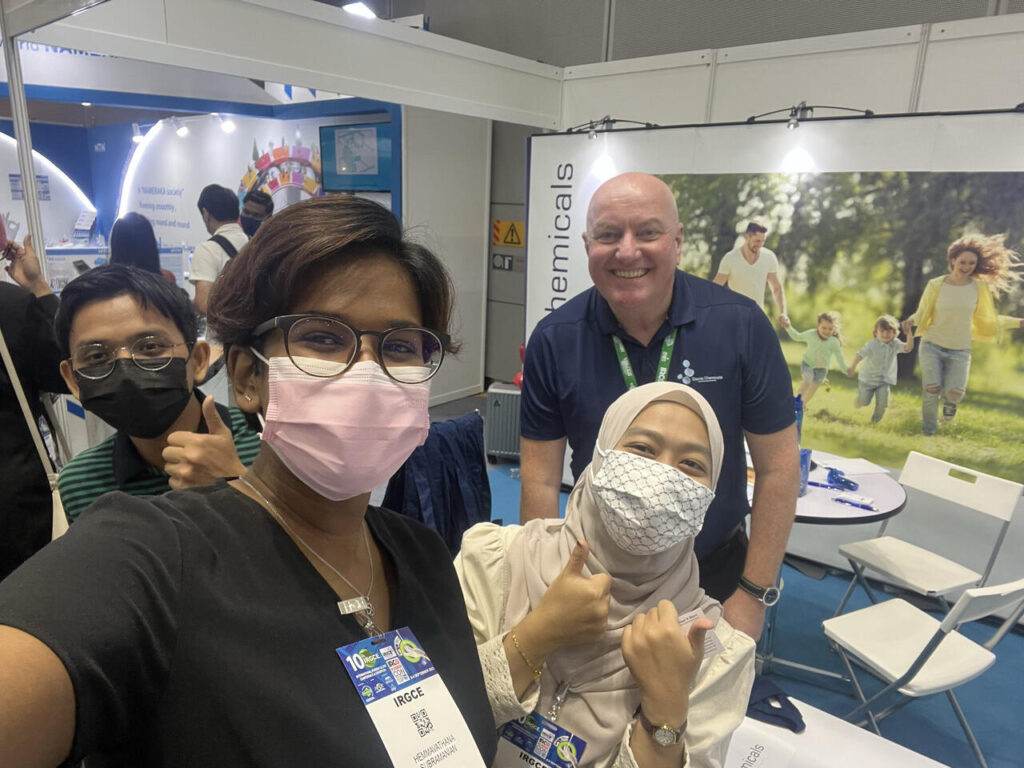Castle Chemicals exhibiting in Malaysia 2022 - IRGCE/MARGMA