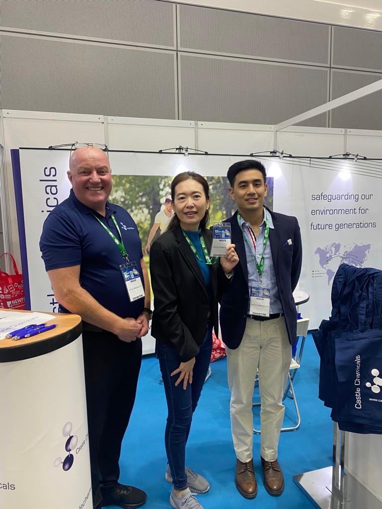 Castle Chemicals exhibiting in Malaysia 2022 - IRGCE/MARGMA